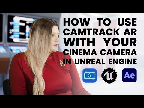 How to use CAMTRACK AR 3D TRACKING with your CINEMA CAMERA in UNREAL ENGINE 5