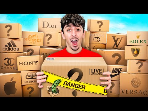 100 Mystery Boxes.. Only 1 Will Let You ESCAPE!