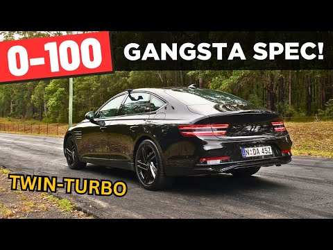2026 Genesis G80 Black review: 0-100 & POV test drive