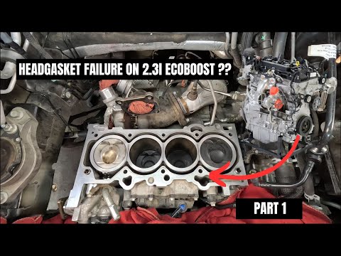 A WALKTHROUGH ON REMOVING A 2.3L ECOBOOST CYLINDER HEAD (PART 1)