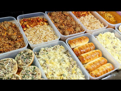 LUNCHES, DINNERS, AND SNACKS FOR TWO WEEKS☆FOOD PREPARATION FOR FUTURE FUTURE☆