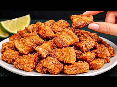 How to Make Crispy Pork Belly like in Expensive Restaurant!
