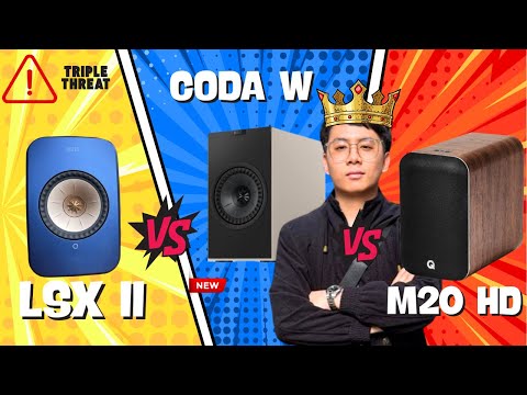 KEF CODA W vs KEF LSX II vs Q Acoustics M20 HD | King of active speakers
