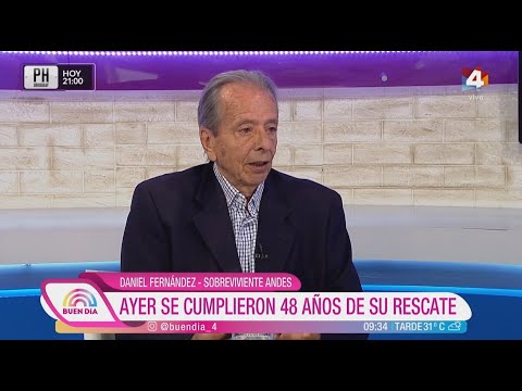 Buen Día  - Daniel Fernández Strauch se toma un café con Claudia