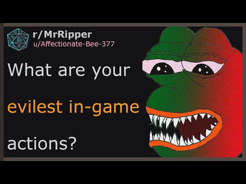 What are your evilest in-game actions? #dnd #ttrpg