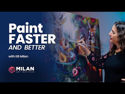 Paint More in Less Time - Speed Techniques for Artists (FREE workshop)