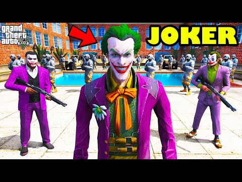 Franklin Found JOKER CHIEF To Attack Army General In GTA 5 | SHINCHAN and CHOP