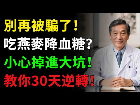80%的老人吃錯了燕麥，這樣吃血糖不降反升！營養師揭秘：真正降血糖的燕麥吃法，堅持30天效果驚人#老年健康 #養老生活 #健康飲食 #健康知识 #food #燕麦