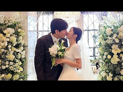 이상호 & 애교용 드디어 결혼 했습니다! 10만명 넘게 축하해준 역대급 결혼식..!