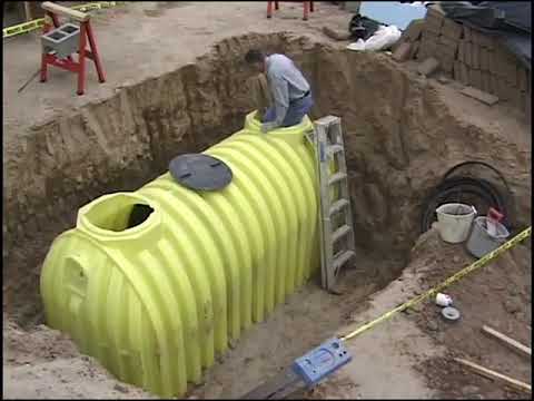 Installing a Rainwater Cistern