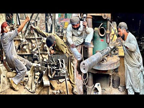 3500 Lb Trailer Manufacturing Process in Local Factory || Trailer Axle Production