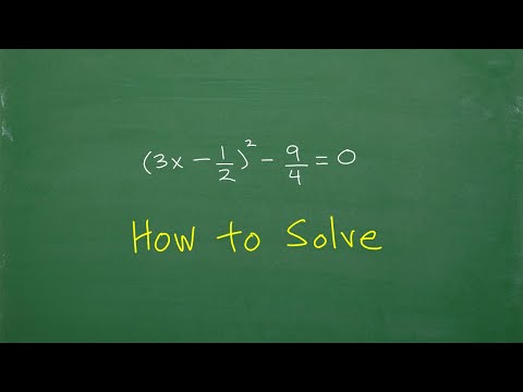 How do you solve this equation? Let’s see…