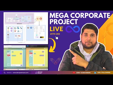 🚀 Ultimate Real-Time Corporate Mega DevOps Project | Multi-tier Project🚀