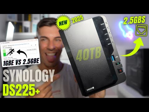 Synology NAS DS225+ 🟢 The 2.5GbE port changes everything [review + test]