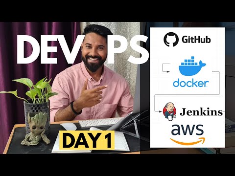 Deploying Live Project on AWS as DevOps Engineer // DevOps Bootcamp Day 1 (Hindi)