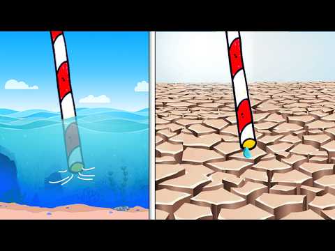 I literally sucked the oceans dry