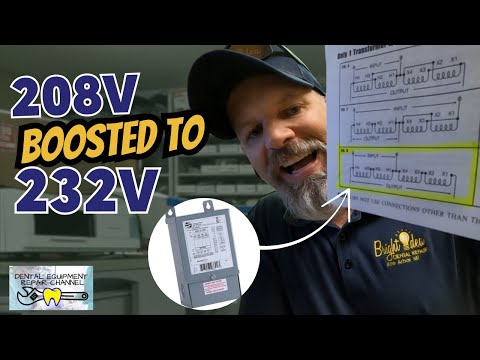 Fixing Low Voltage with a Buck Boost Transformer | From 208V to 232V!