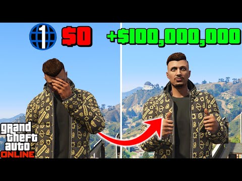 How I Made $100,000,000 Starting From Level 1 in GTA 5 Online! | 2 Hour Rags to Riches