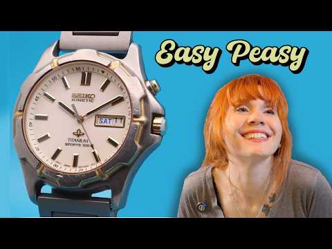 Seiko Kinetic Capacitor Replacement!