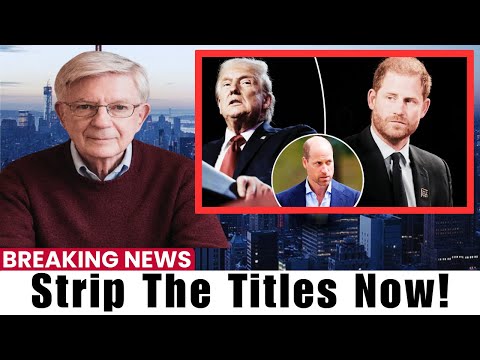 JUST NOW: William Burst Meghan Markle & Prince Harry & Demand Punished over Donald Trump Rant