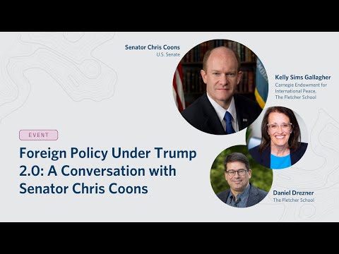 Foreign Policy Under Trump 2.0: A Conversation with Senator Chris Coons