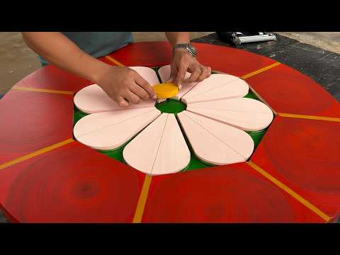 The Magician's Talent And Skill Brought Seemingly Discarded Pieces Of Wood Back To Life.