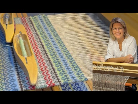 Gebundener Rosengang | gestalten und weben | Schritt-für-Schritt-Anleitung