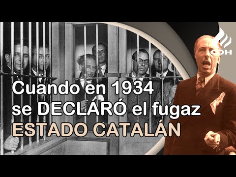 Proclamación del Estado Catalán en 1934 por Lluís Companys