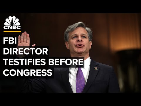 FBI Director Christopher Wray testifies before Senate committee at oversight hearing — 12/5/23