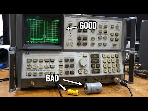 HP 8568B 1.5 GHz Spectrum Analyzer Repair