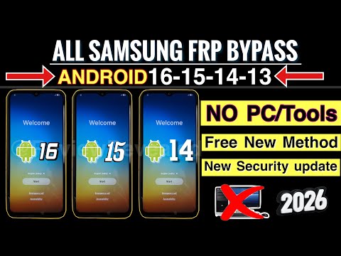 ✅ How To Remove FRP Lock On Any Samsung Phone | Android 13/14/15/16 | 100% Working | No PC 🔓