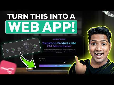 How to Turn Any n8n Workflow Into a Web App (No Coding!)