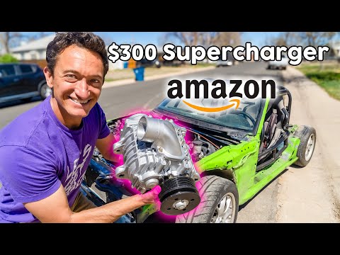 Testing $300 Amazon Supercharger: Will It Blow??
