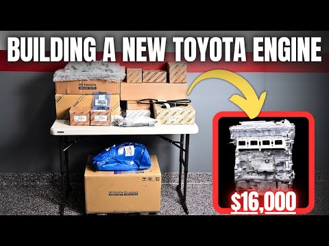 Building a Brand New Toyota Engine from Scratch