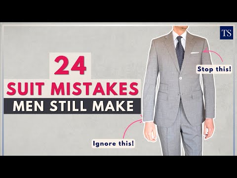 24 Suit Mistakes Most Men Still Make (And 6 Rules You Can Ignore)