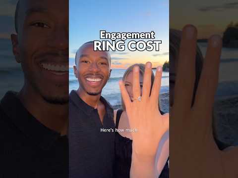 How much I spent on an engagement ring 💰💍 #shorts