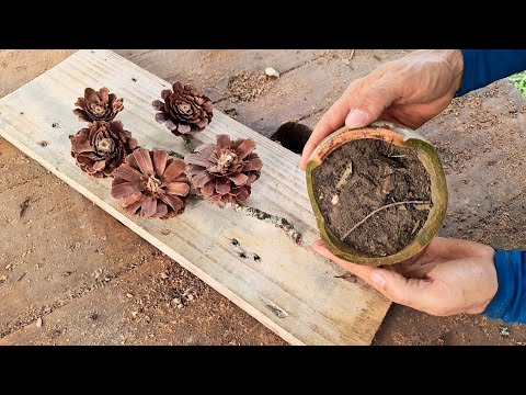 3 DIYs + 100 Inspirações Encantadoras com Pinhas - Decoração Criativa