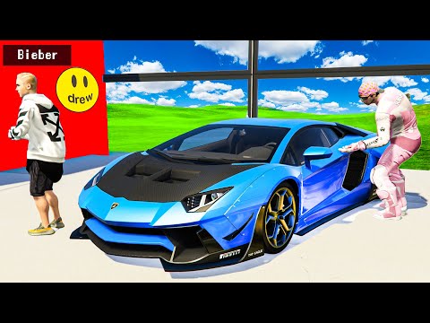 Stealing Every Car from Justin Bieber in GTA 5