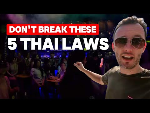 5 Serious Laws Tourists Accidentally Break in Thailand ⛓️🇹🇭⛓️