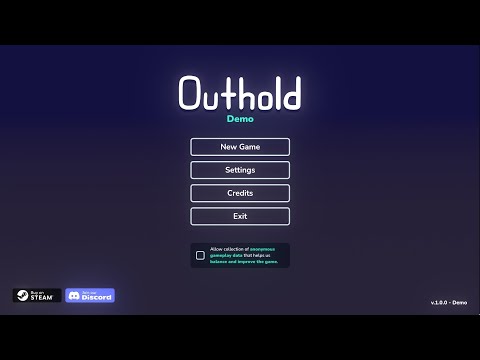A fantastic little minimalist incremental tower defense game | Outhold Demo |