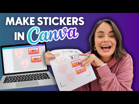 How To Make Stickers in Canva (For FREE!) Even If You’re a Total Beginner