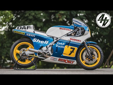 Riding Barry Sheene's RG500 at Cadwell Park!