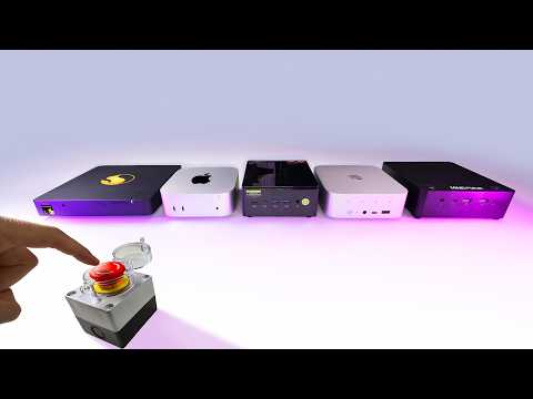 M4 Mac Mini in ULTIMATE Mini PC Showdown