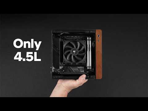 The New JONSBO NV10 Is Almost The Perfect SFF Mini ITX Case!