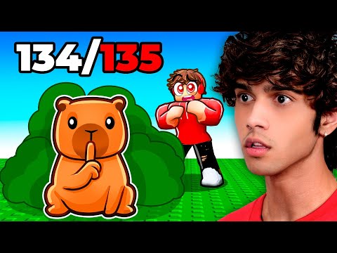finding EVERY CAPYBARA in Roblox find the capybara…