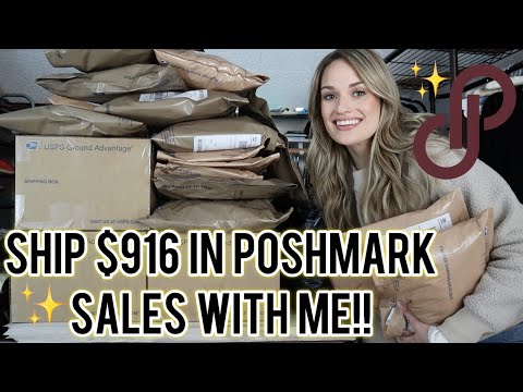 Ship $916 in Sales on Poshmark With Me! See What Sold FAST & For a GREAT Profit! $$