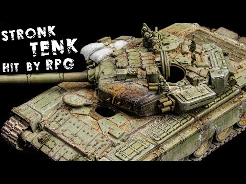 Let's Finish The Battle Worn T-90 from Revell!