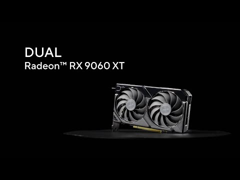 ASUS Dual Radeon RX 9060 XT E-Tail