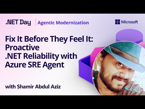 Fix It Before They Feel It: Proactive .NET Reliability with Azure SRE Agent
