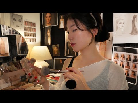ASMR Backstage Makeup for You 💄 Last-Minute Runway Model Roleplay (Personal Attention)